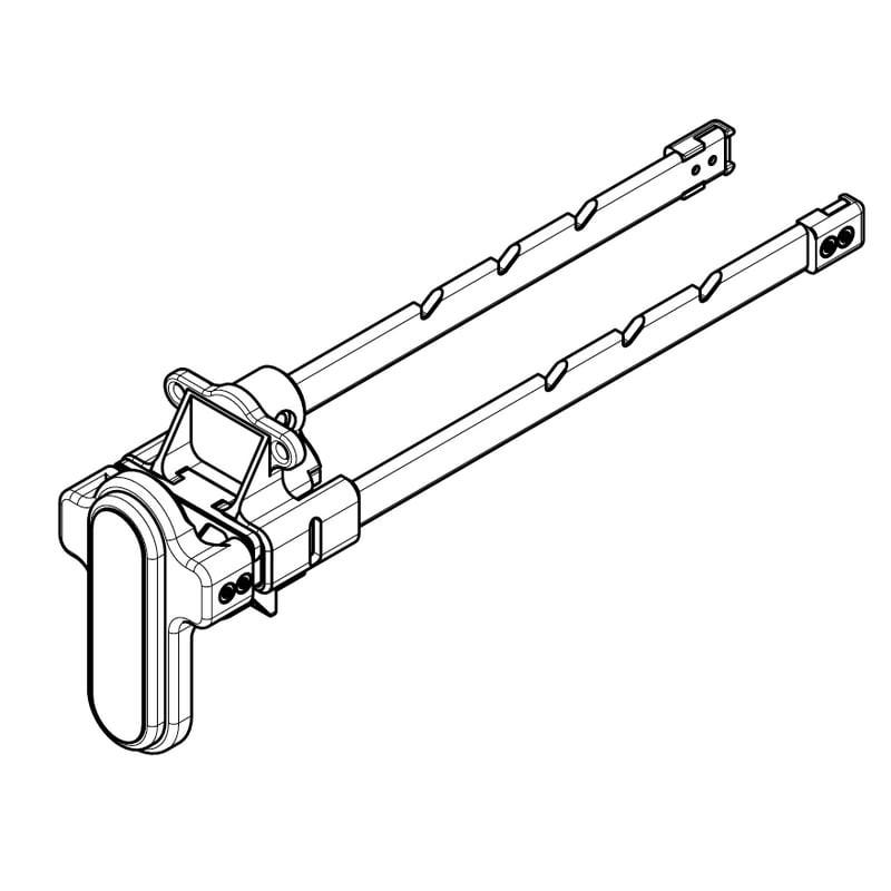 B&T Telescopic Stock for MP5K Picture of B&T USA Telescopic Stock for MP5K