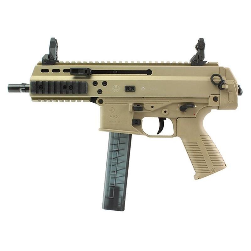 B&T APC9 Pro Handgun 9mm Luger 21rd Magazine 6.8" Barrel Coyote Tan Picture of B&T USA APC9 PRO COYOTE TAN 9MM PISTOL