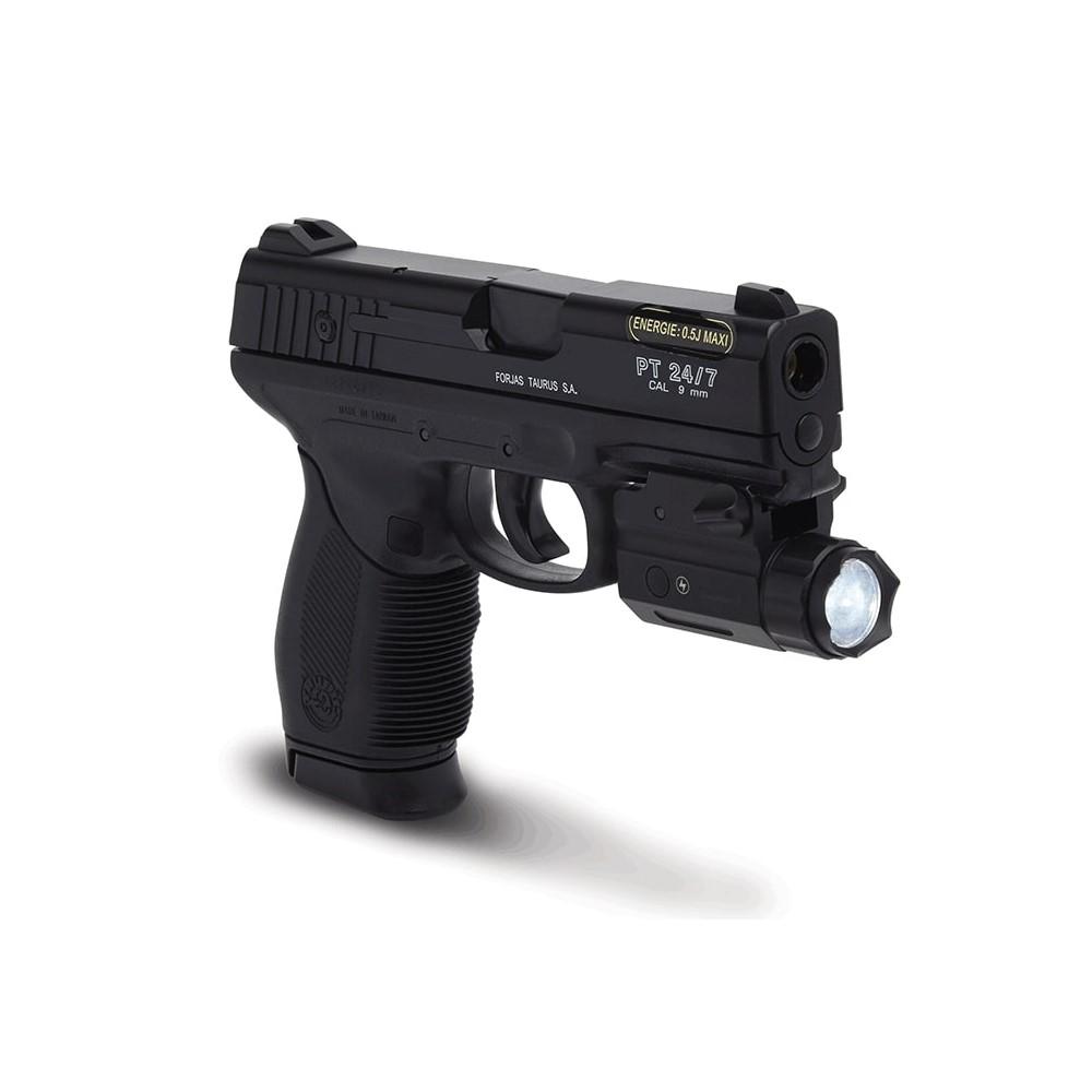 Konus Konuslight-TL Weapon Light for Weaver/Picatinny Base Black Picture of Konus Optics KONUSLIGHT-TL FLASHLIGHT Compact LED light with Weaver/Picatinny base - 360