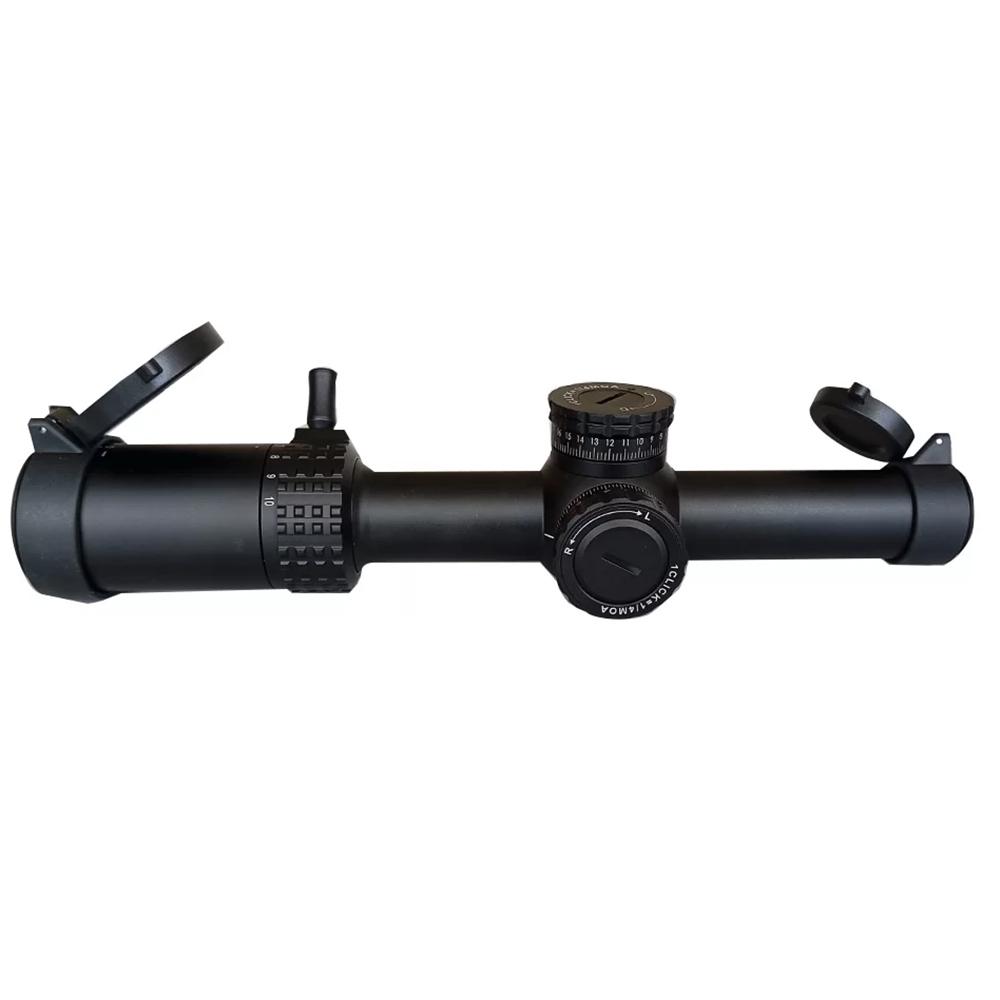 Konus Sultan Rifle Scope 1-10x24mm 30mm SFP Ballistic Circle Illum. Black Picture of Konus Optics Konus 1x-10x24mm Riflescope - engraved/illum BCR w/Zero-Stop Turrets
