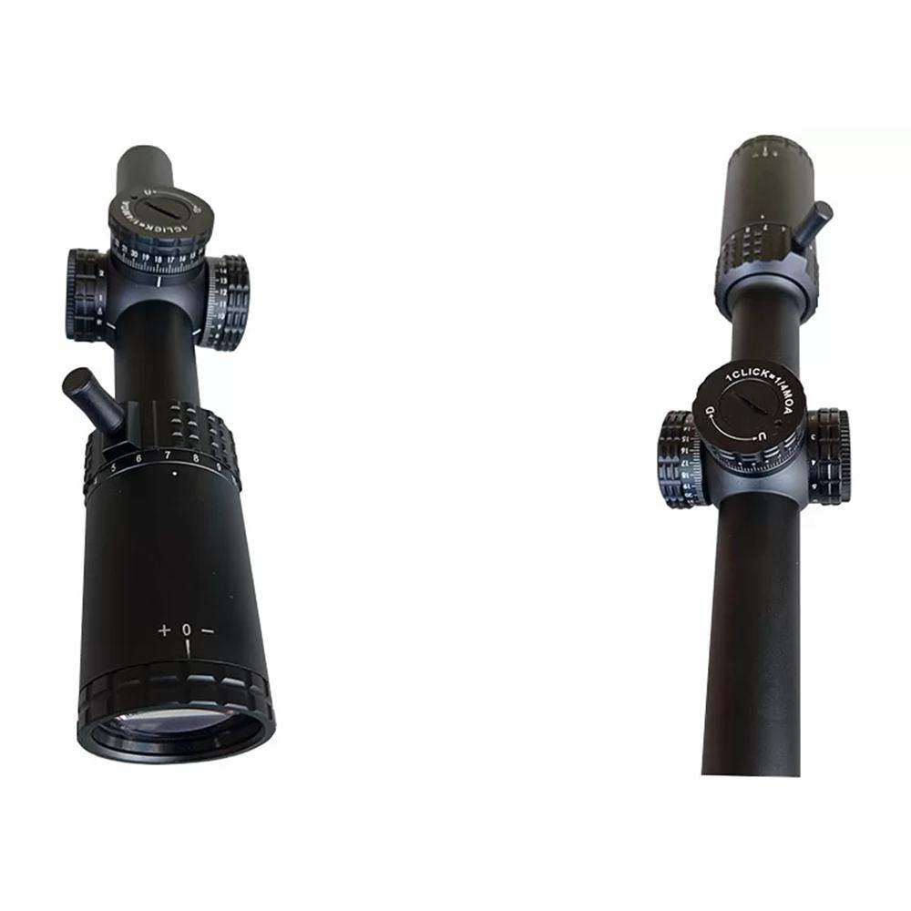 Konus Sultan Rifle Scope 1-10x24mm 30mm SFP Ballistic Circle Illum. Black Picture of Konus Optics Konus 1x-10x24mm Riflescope - engraved/illum BCR w/Zero-Stop Turrets