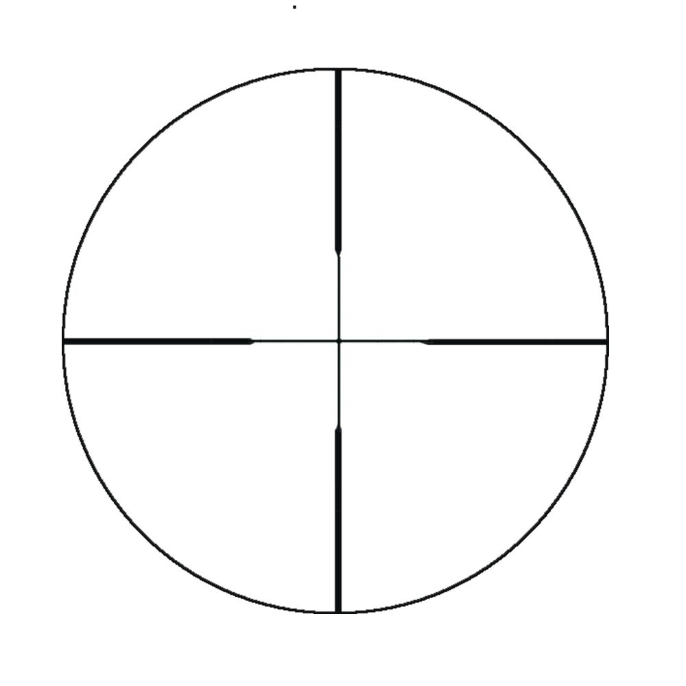 Konus Optics KonuShot Rifle Scope 3-12x40mm 1" FFP 30/30 Wire Matte Black Picture of Konus Optics Zoom Riflescope 3-12x40