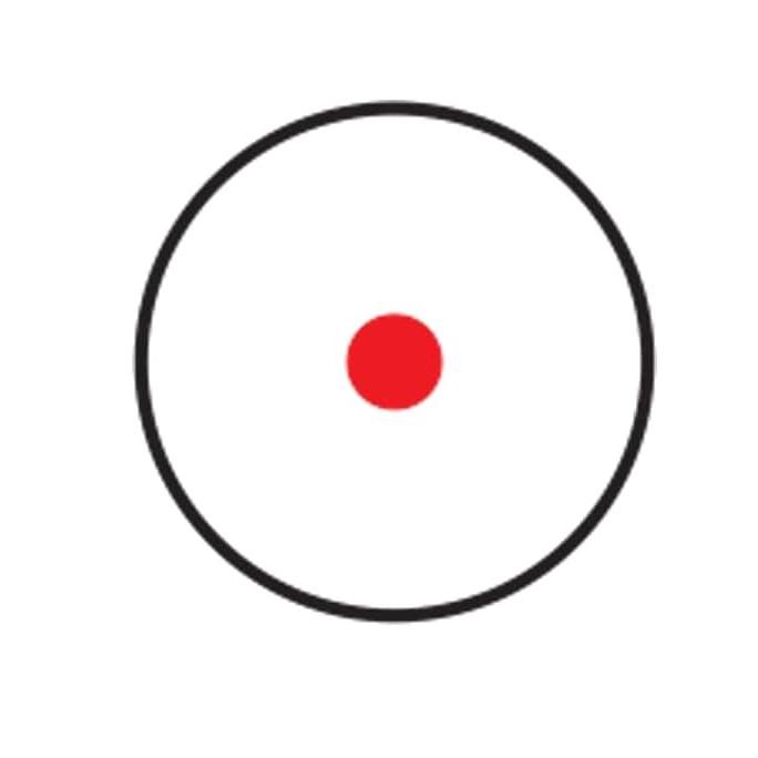 Konus SightPro Fission 2.0 Micro-Compact 17x23mm Electronic Dot Sight 4 MOA Black Matte Picture of Konus Optics SIGHT-PRO FISSION 2.0 red dot w/micro body style PB activation