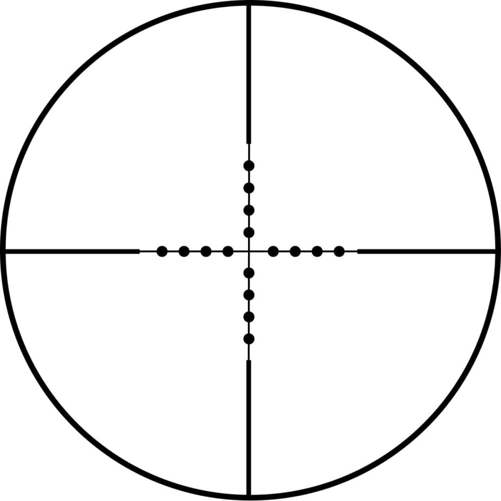 Konus Konuspro 6-24x44 Rifle Scope SFP Engraved Mil Dot Reticle Non Illuminated Black Picture of Konus Optics 6-24x44 riflescope with engraved Mil-Dot reticle