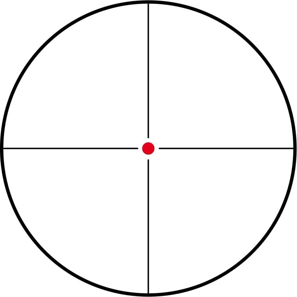 KonusPro Plus 6-24x50mm Rifle Scope Engraved Blue/Red Illum Fine Crosshair Reticle Matte Black Picture of Konus Optics 6-24X50 riflescope w/engraved IR reticle & sunshade