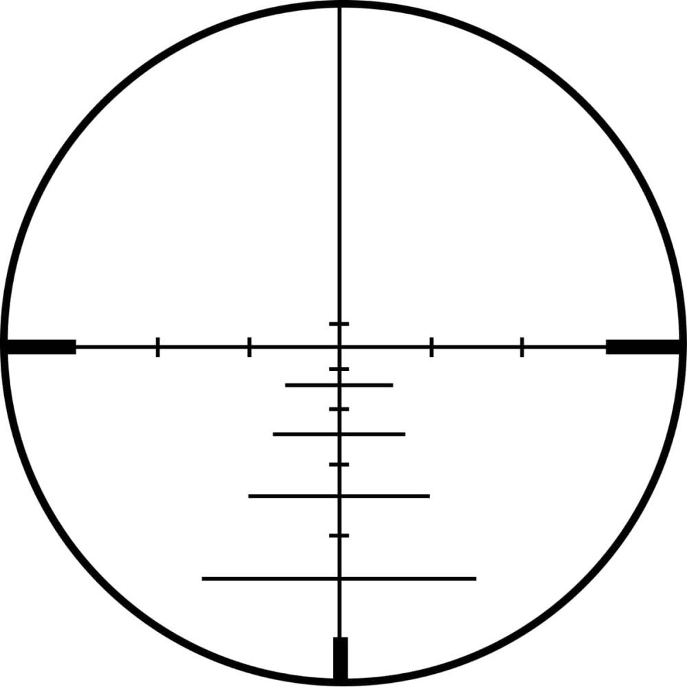 Konus KonusPro 550 4-16x50mm Rifle Scope SFP Engraved 550 Ballistic Reticle Non Illuminated Black Picture of Konus Optics KONUSPRO-550 4X-16X50 riflescope w/engraved ballistic reticle