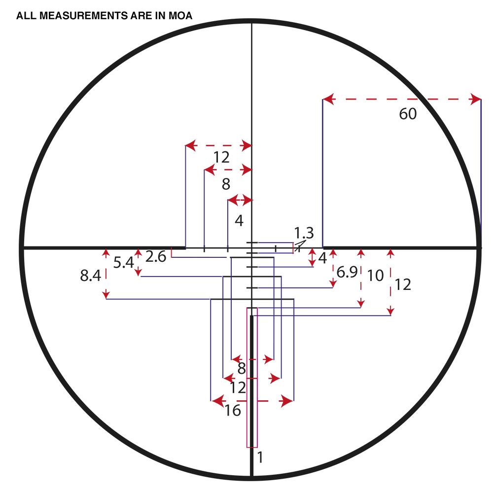 KonusPro Muzzleloading Scope 3-9x40mm Engraved Ballistic 275 Reticle Picture of Konus Optics KONUSPRO-275 3X-9X40 muzzleloading scope w/engraved ballistic reticle