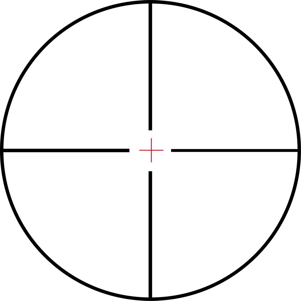 KonusPro Rifle Scope - 3-9x50mm Dual illum 30/30 Engraved Reticle Matte Black Picture of Konus Optics 3-9x50 riflescope with dual illuminated 30/30 engraved reticle