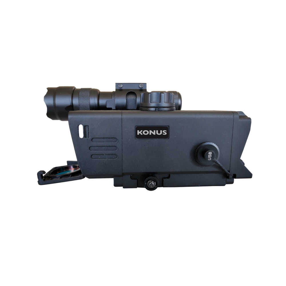 Konus KonusPro NV3 Digital Compact Night Vision Rifle Scope 3-9x32 Picture of Konus Optics KonusPro NV3 3x-9x32 Digital Compact Night Vision Riflescope