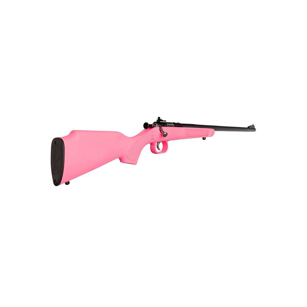 Crickett "My First Rifle" .22 LR Single Shot 16" Barrel Synthetic Stock Pink Picture of Keystone Sporting Arms PINK SYNTHETIC "MY FIRST RIFLE" BLUED .22LR