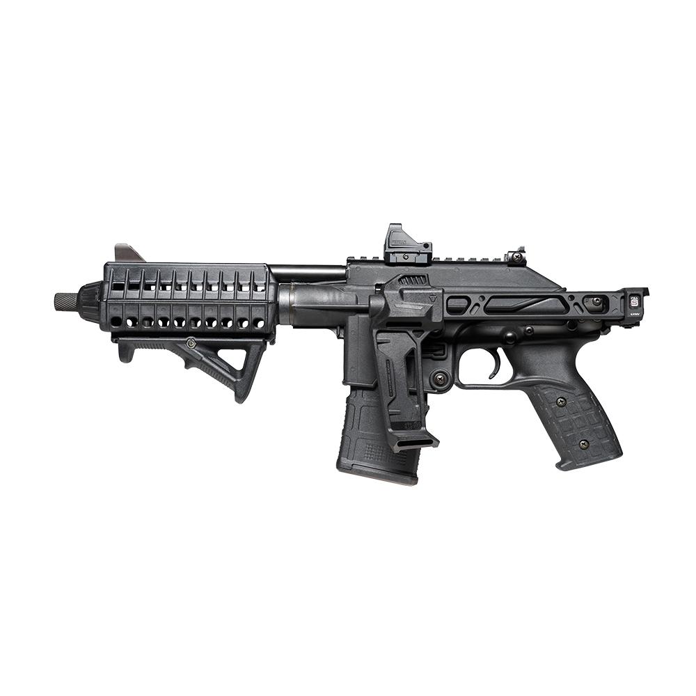Kel-Tec PLR16 Defender Handgun .223 Rem/5.56mm 10rd Magazine 9" Barrel Viridian RFX11 Red Dot & Strike Industries Brace Picture of Kel-Tec Cnc Industries Inc. KEL-TEC PLR16 DEFENDER .223 VIRIDIAN RFX11 STRIKE INDUSTRIES BRACE