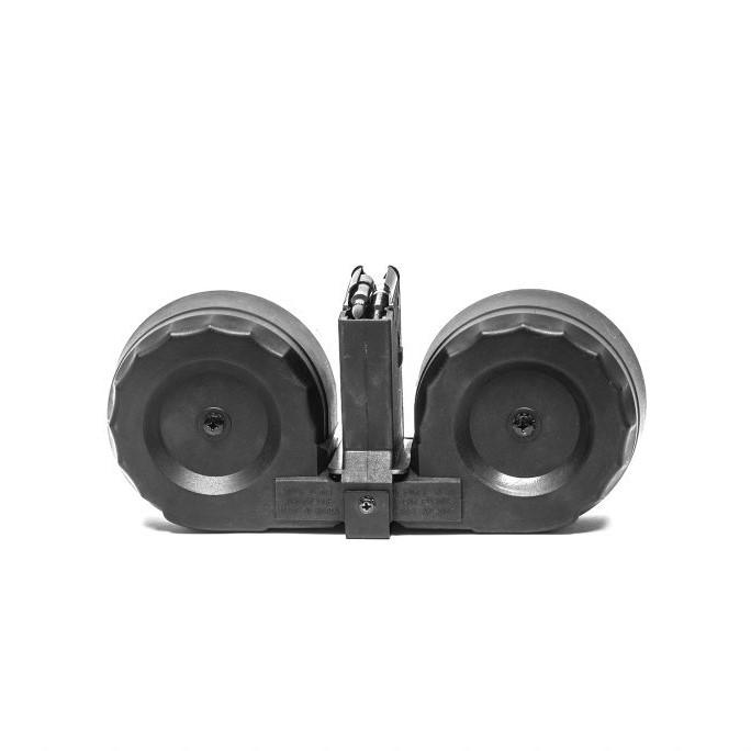 KCI USA AR-15 Gen 2 Rifle Drum Magazine .223 REM/5.56x45mm 100/rd Black Picture of KCI Usa Inc. KCI USA AR15 100RD MAGAZINE GEN 2