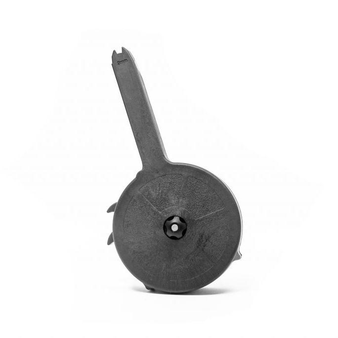 KCI USA Glock Gen 2 Drum Magazine 9mm Luger 50/rd Black Picture of KCI Usa Inc. KCI USA 9MM 50RD MAGAZINE FOR GLOCK GEN 2
