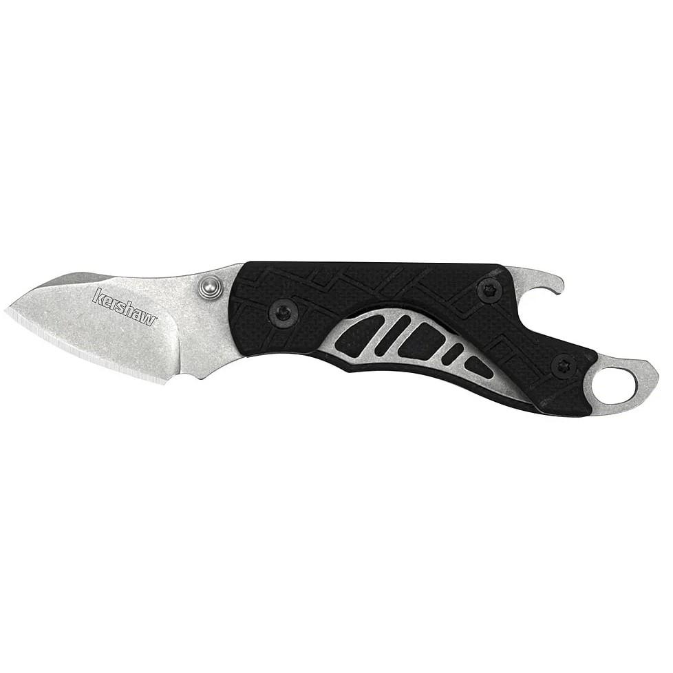 Kershaw Cinder Multi-Tool Folding Knife 1-2/5" Drop Point Blade Black Fishbowl Display 36/ct Picture of Kershaw Knives CINDER FISHBOWL 36PC MULTI-TOOL KNIFE SET 1.4" BLADE