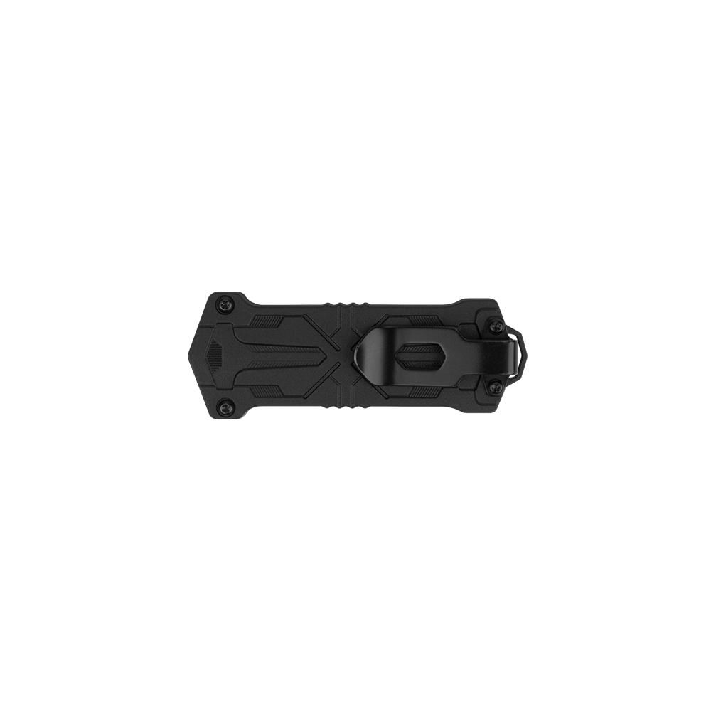 Kershaw Kapsule Manual OTF Folding Knife 1-9/10" Spear Point Blade Black Picture of Kershaw Knives Kershaw Jens Anso Kapsule Manual Sliding Button Lock OTF Knife (1.9 Satin)