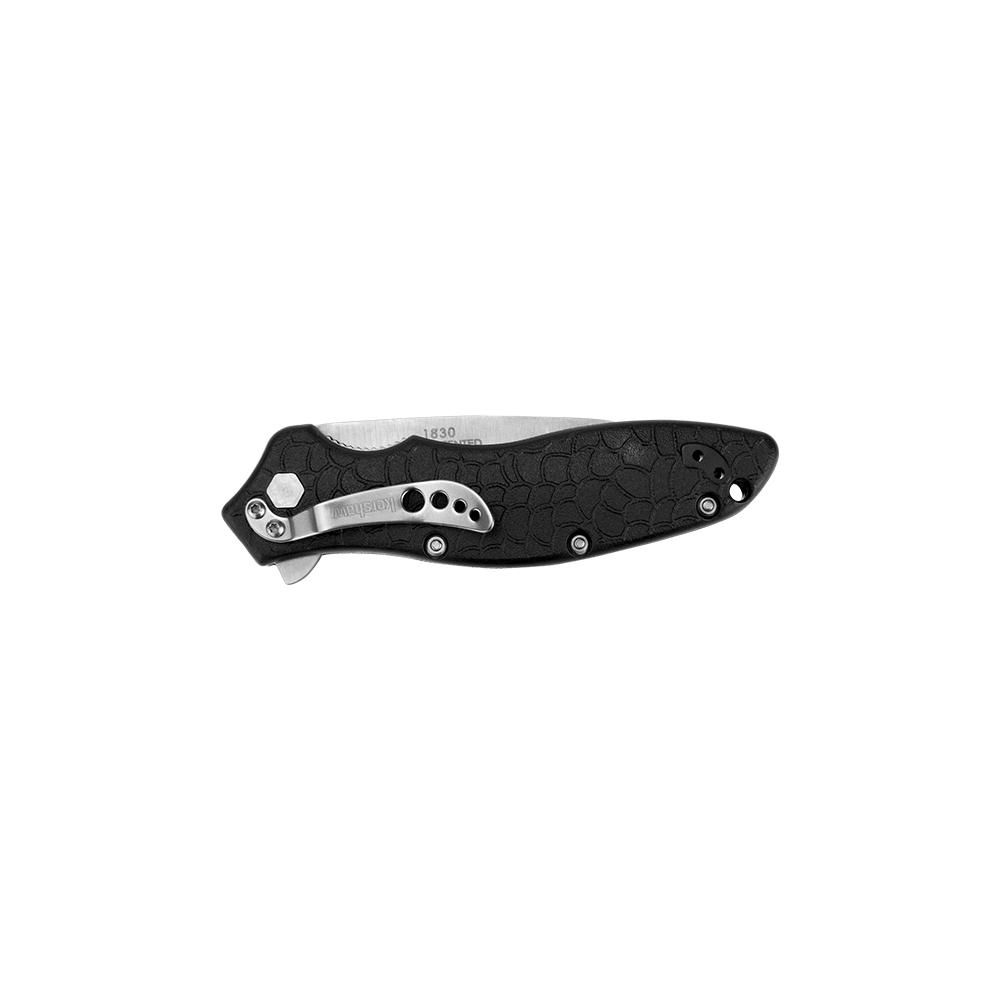 Kershaw OSO Sweet Folding Knife 3" Drop Point Blade Black Picture of Kershaw Knives Kershaw Oso Sweet Assisted Opening Knife (3.05" Satin)