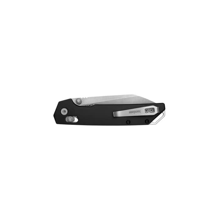 Kershaw Iridium Reverse Tanto Folding Knife 3-2/5" Reverse Tanto Blade Black Picture of Kershaw Knives Kershaw IRIDIUM REVERSE TANTO