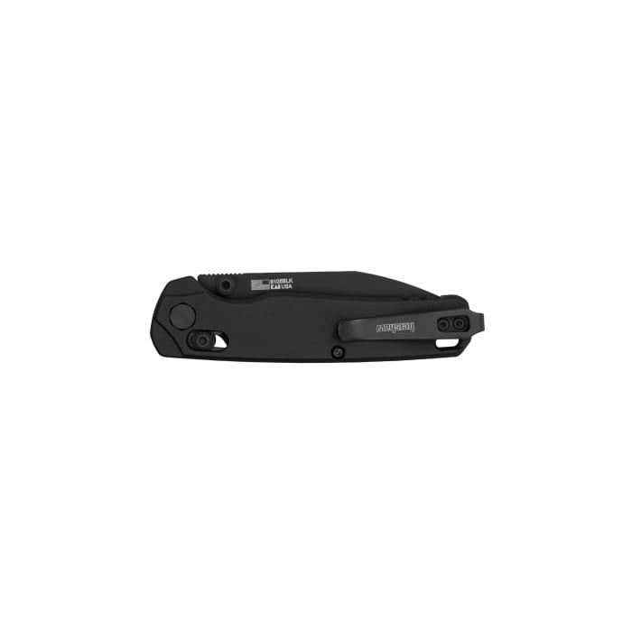 Kershaw Bel Air Folding Knife 3-1/10" Reverse Tanto Blade Black Picture of Kershaw Knives Kershaw Bel Air - Alum Blk / Magnacut Blk 3.1"