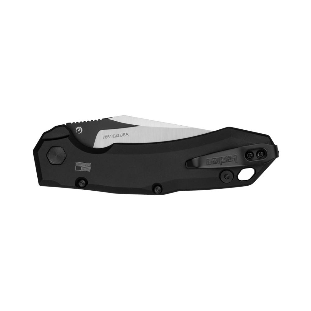 Kershaw Launch 19 Automatic Knife 3-3/10" Clip Point Blade Black Tan Picture of Kershaw Knives Kershaw AUTO LAUNCH 19 - ALUM BLK G10 EB/2TN BLK 3.3'' blade