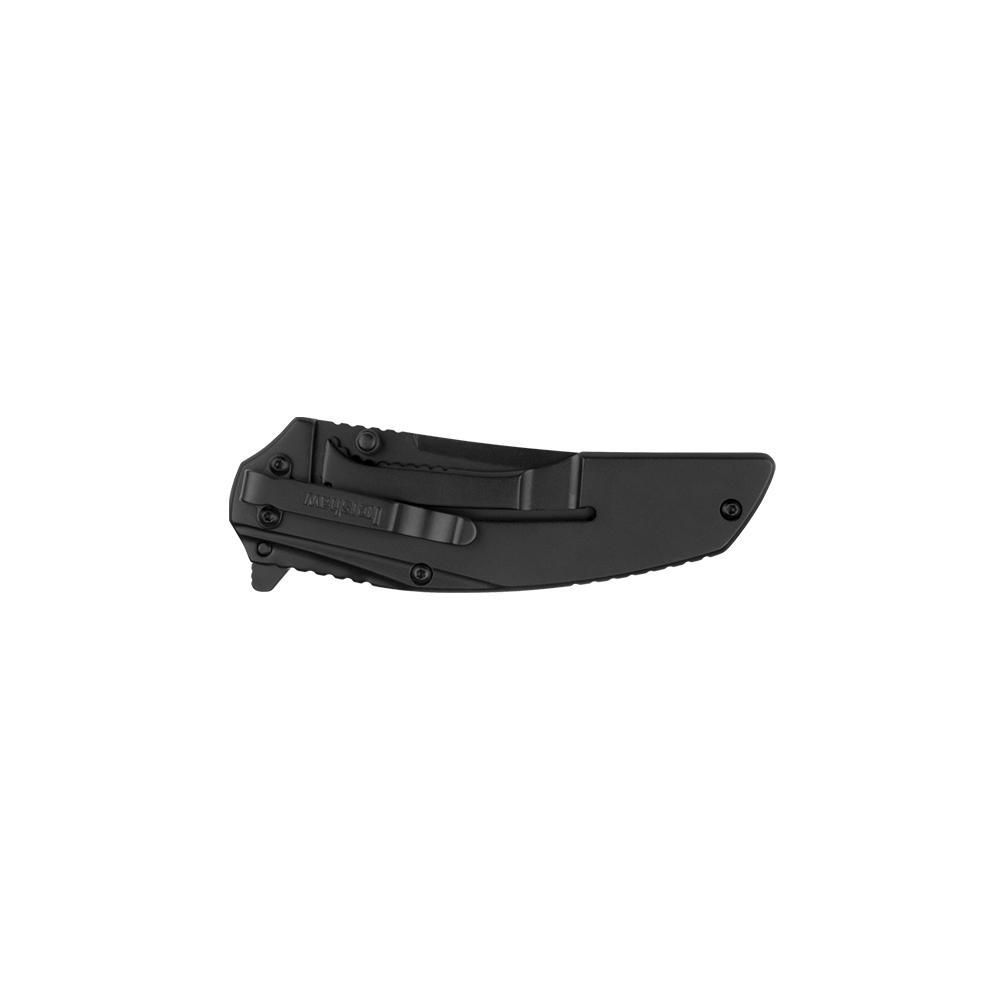 Kershaw Outright Folding Knife 3" Trailing Point Blade Black Picture of Kershaw Knives Kershaw Outright A/O Frame Lock Knife Black G-10/Steel (3" Black)