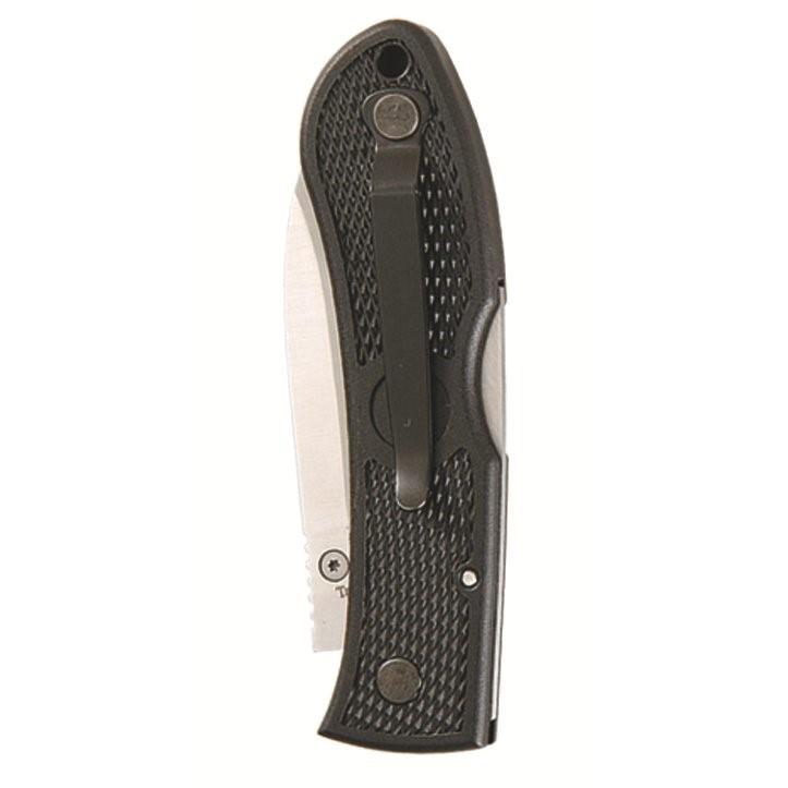 Ka-Bar Dozier Hunter Folding Knife 3" Drop Point Blade Black Picture of Ka-Bar Knives Inc. DOZIER FOLDING HUNTER