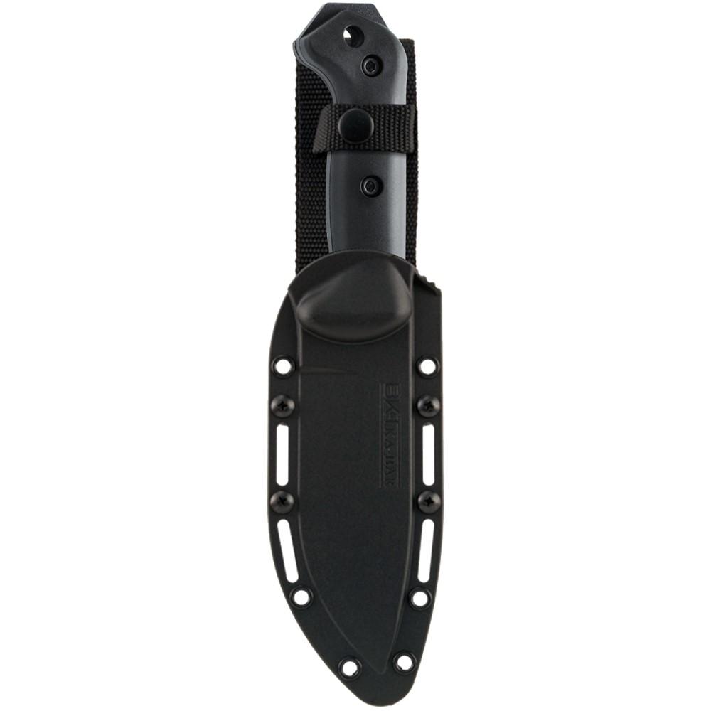 Ka-Bar Becker Companion Fixed Knife 5-1/4" Drop Point Blade Black Picture of Ka-Bar Knives Inc. BECKER CAMPANION STR EDGE