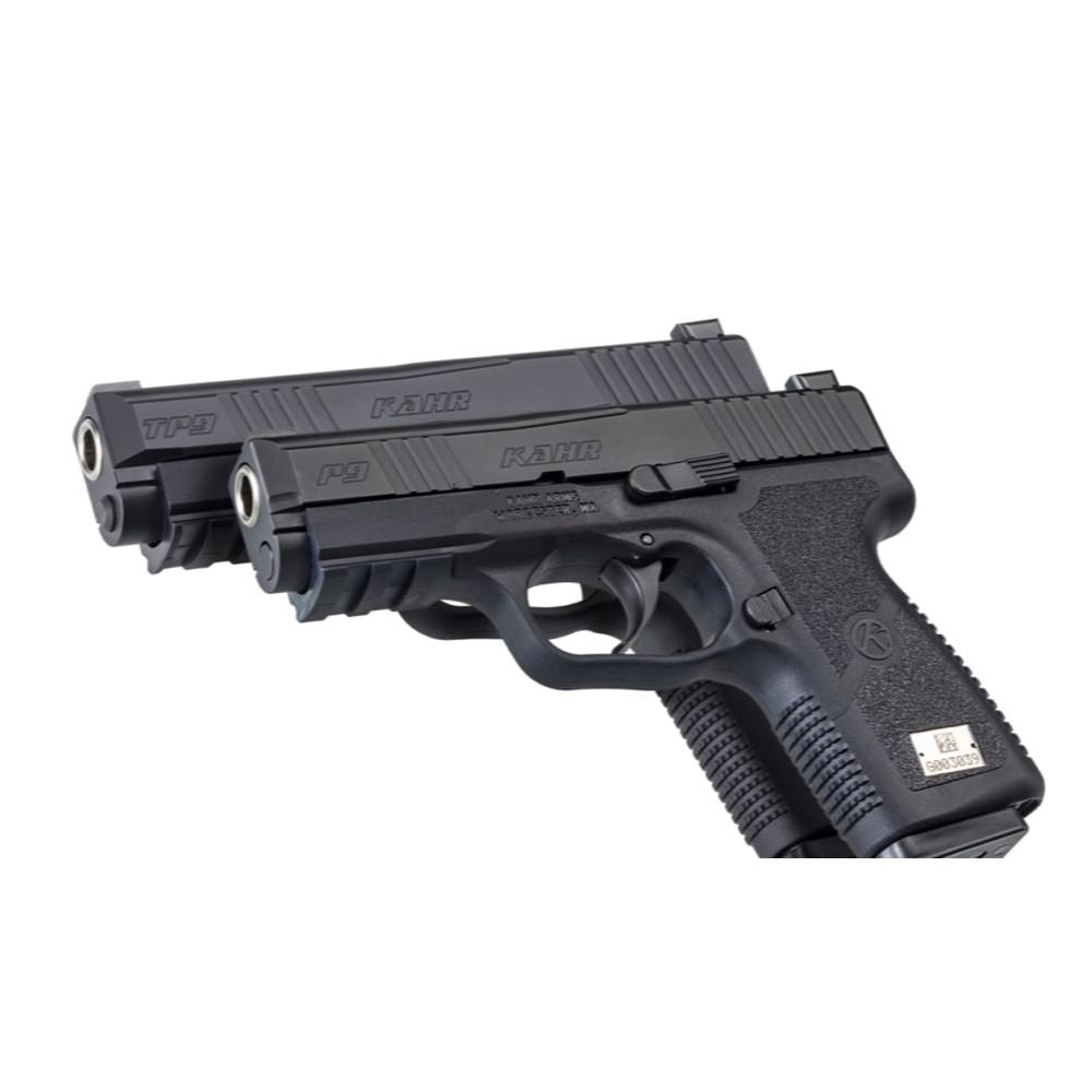 Kahr P9-2 Handgun 9mm Luger 7rd Magazines (2) 3.6" Barrel Black with TruGlo Night Sights Picture of Kahr Arms Kahr P9-2 9MM 3.6" BBL Black TruGlo NS 2-7rd mags CA OK