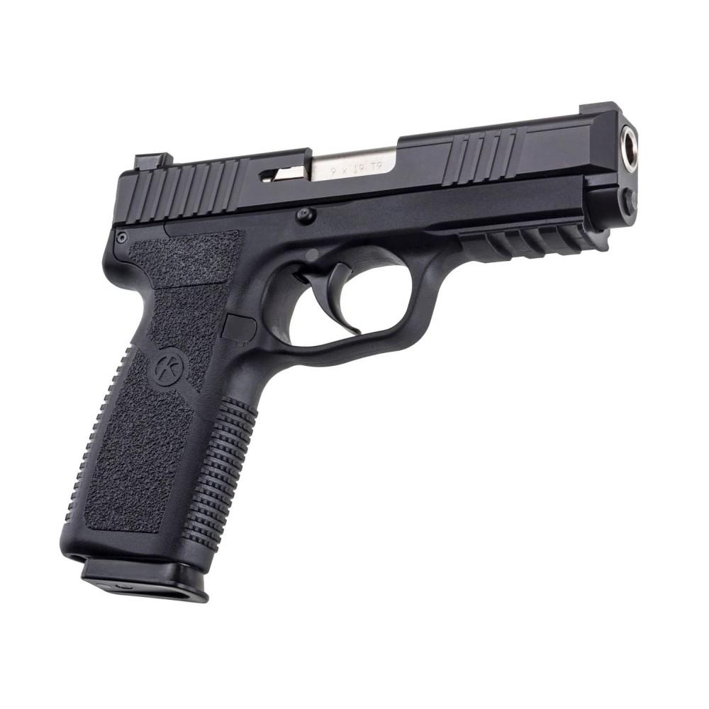 Kahr P9-2 Handgun 9mm Luger 7rd Magazines (2) 3.6" Barrel Black with TruGlo Night Sights Picture of Kahr Arms Kahr P9-2 9MM 3.6" BBL Black TruGlo NS 2-7rd mags CA OK