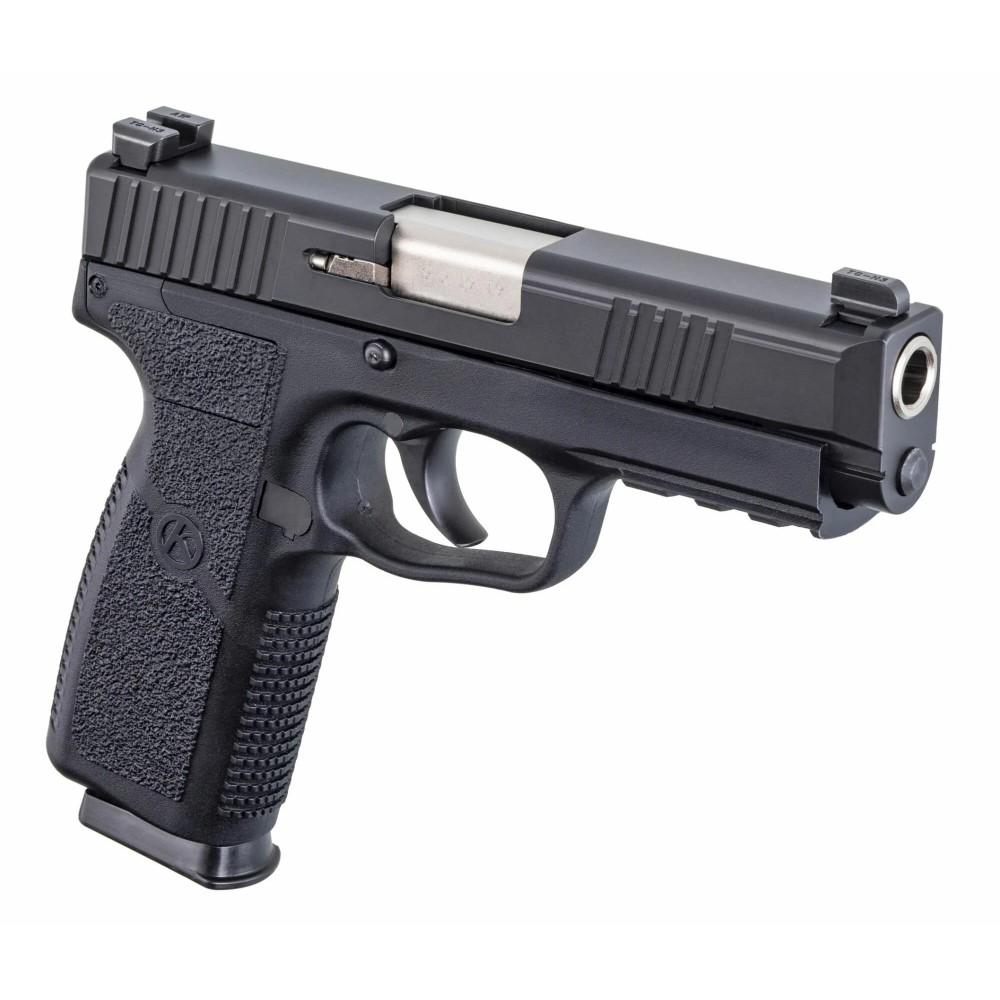 Kahr P9-2 Handgun 9mm Luger 7rd Magazines (2) 3.6" Barrel Black with TruGlo Night Sights Picture of Kahr Arms Kahr P9-2 9MM 3.6" BBL Black TruGlo NS 2-7rd mags CA OK