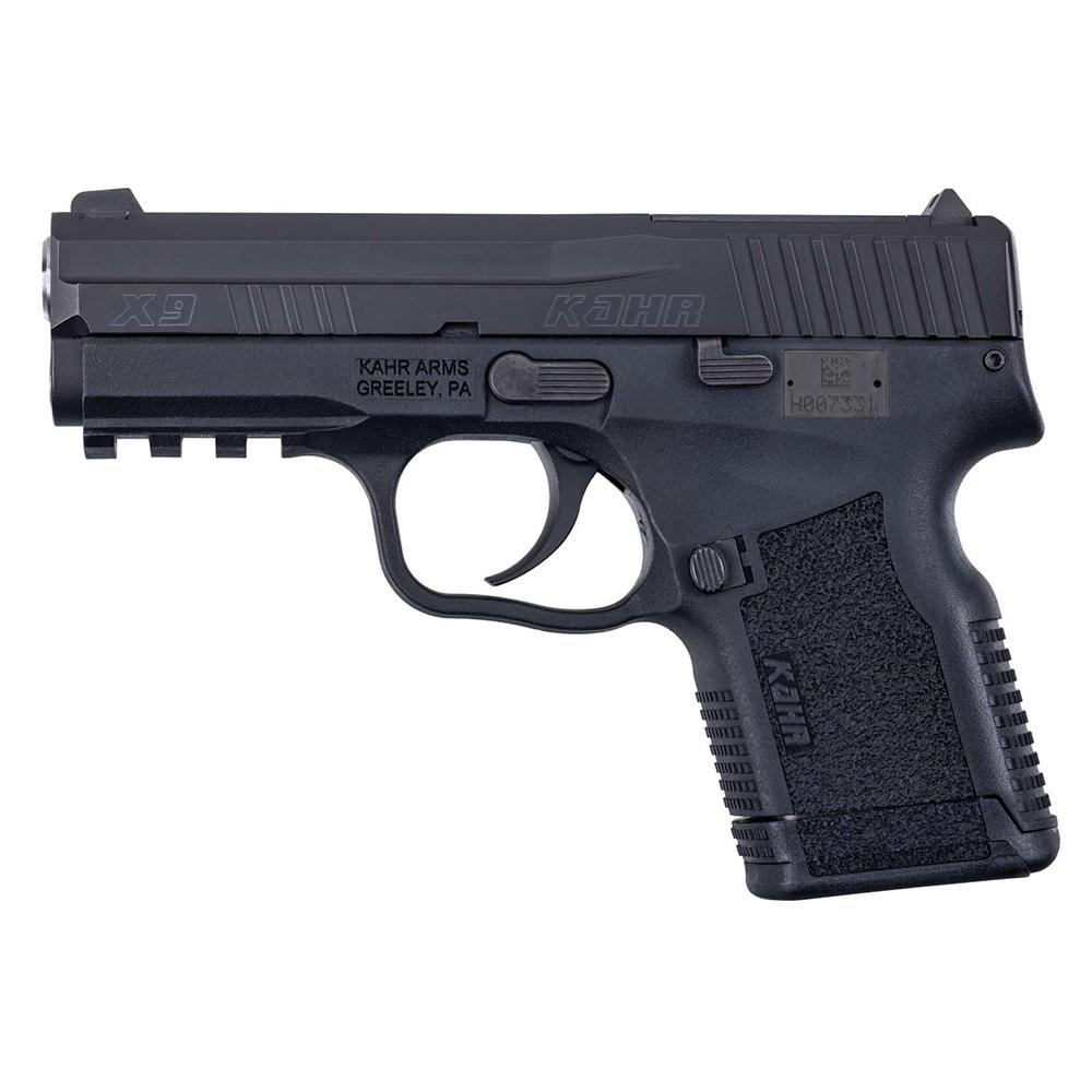 Kahr X9 Handgun 9mm Luger 10rd Magazines (2) 3.54" Barrel Black Optics Ready Picture of Kahr Arms Kahr X9 Double Stack 9mm 3.54in (2) 10rd