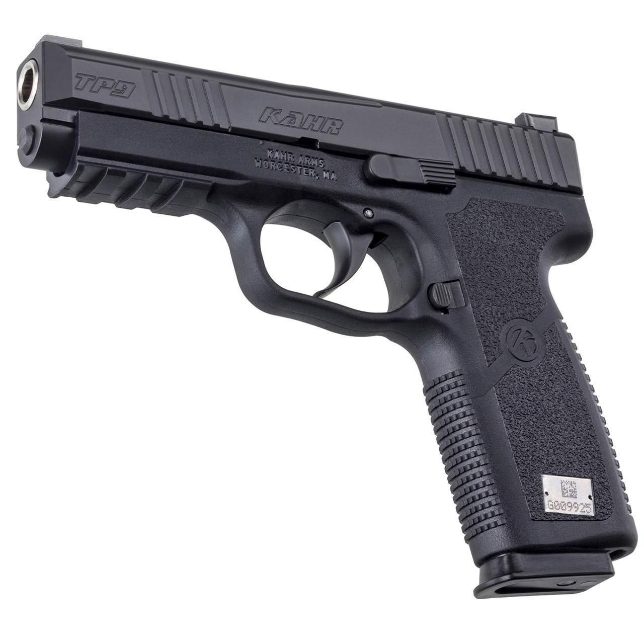 Kahr TP-2 Handgun 9mm Luger 8rd Magazines(2) 4.0" Barrel Black Frame TruGlo Night Sights Picture of Kahr Arms Kahr TP-2 9MM 4.0" BBL Black TruGlo NS 2-8rd mags
