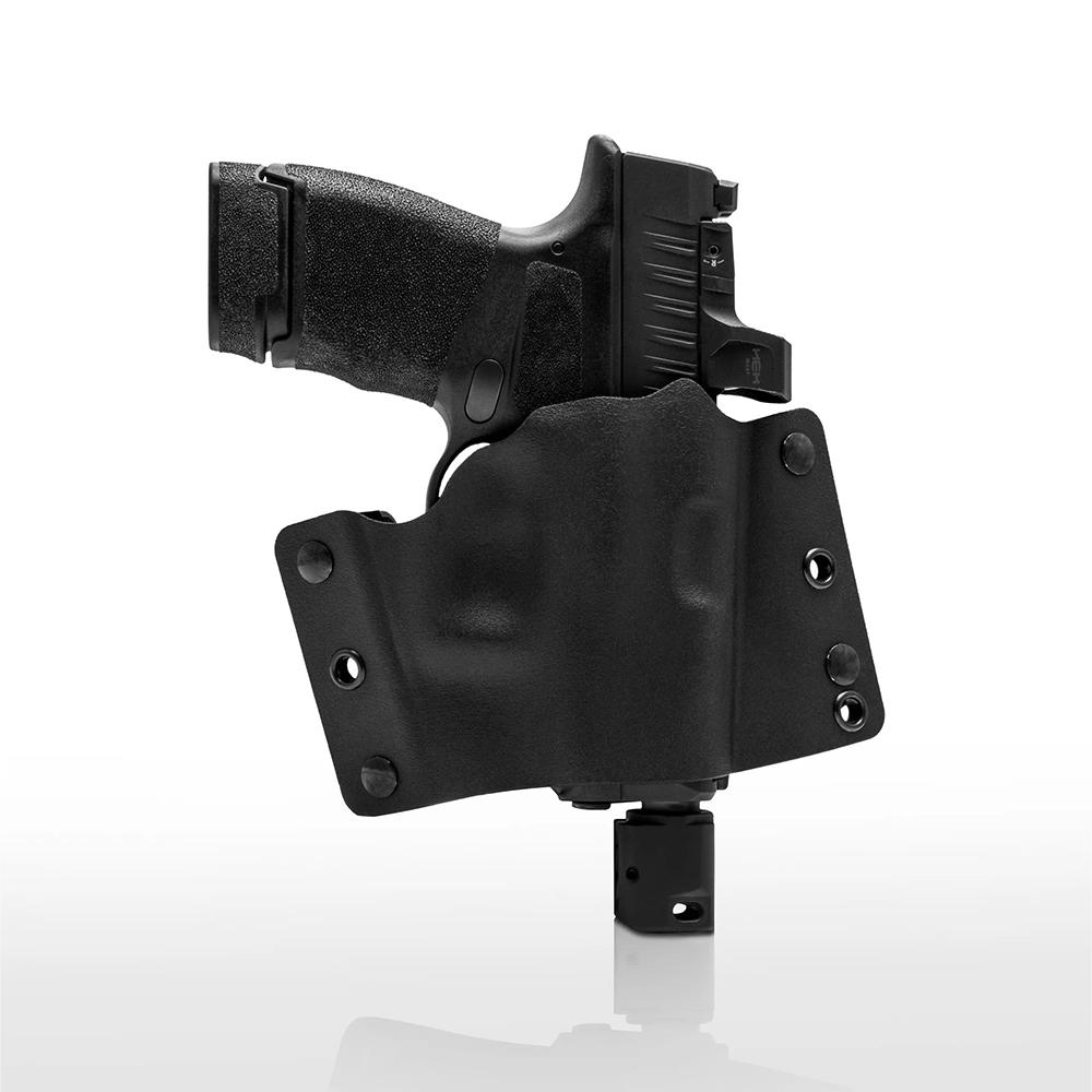 Stealth Operator Micro Compact Holster Speed Clip Black RH Picture of TacMed Solutions DBA Stealth Operator Stealth Operator OWB - RH Clip Holster Micro Compact Black