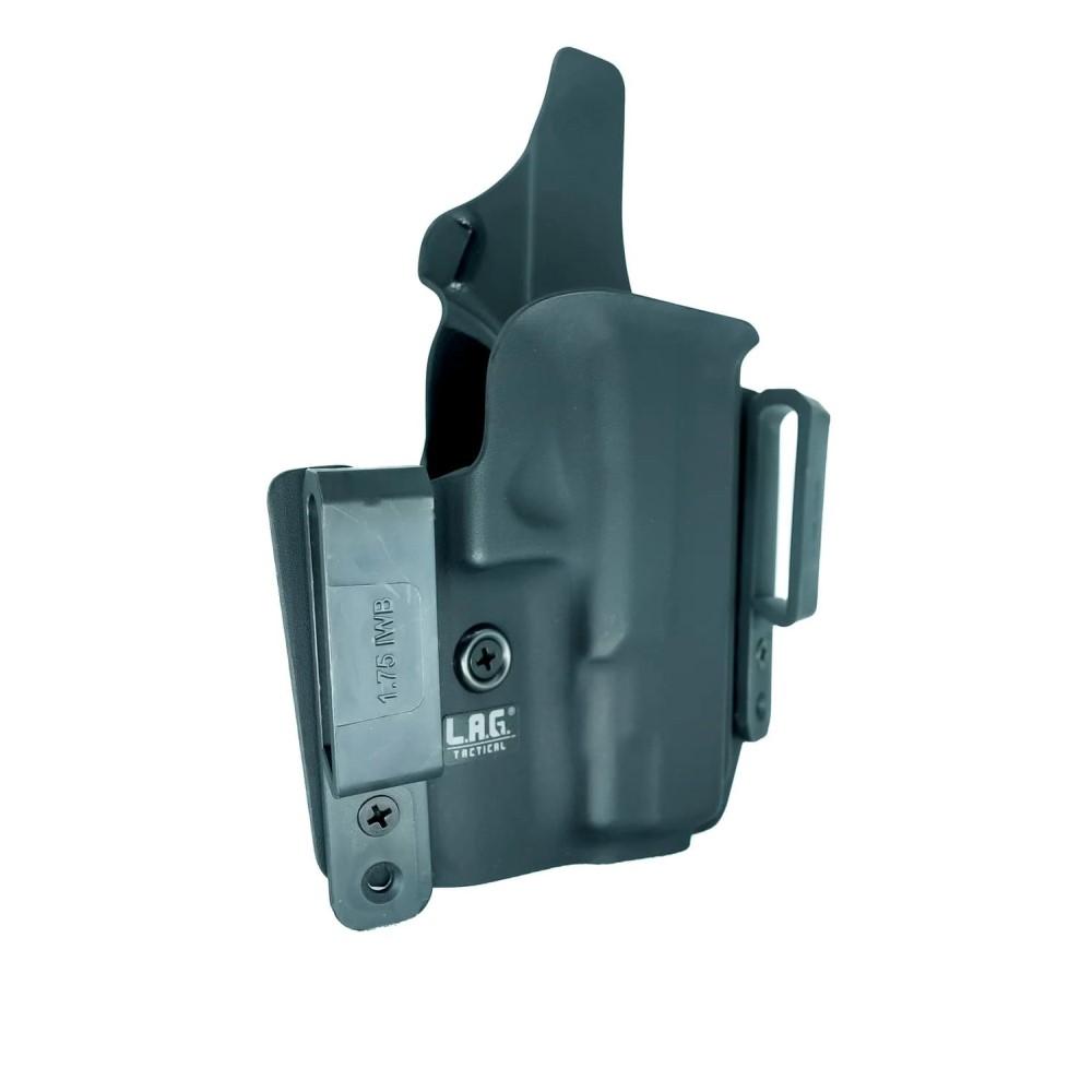 L.A.G. Tactical Defender Holster Sig P365 XMacro Black RH Picture of L.A.G. Tactical Inc. Defender Sig P365 XMACRO - RH - BLK
