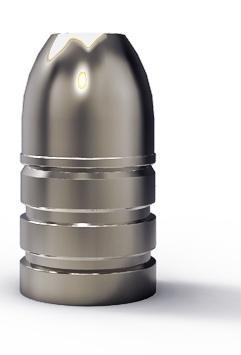 Lee Round Flat Nose Rifle Mould - Double Cavity (Handles Included) .457" 340 gr