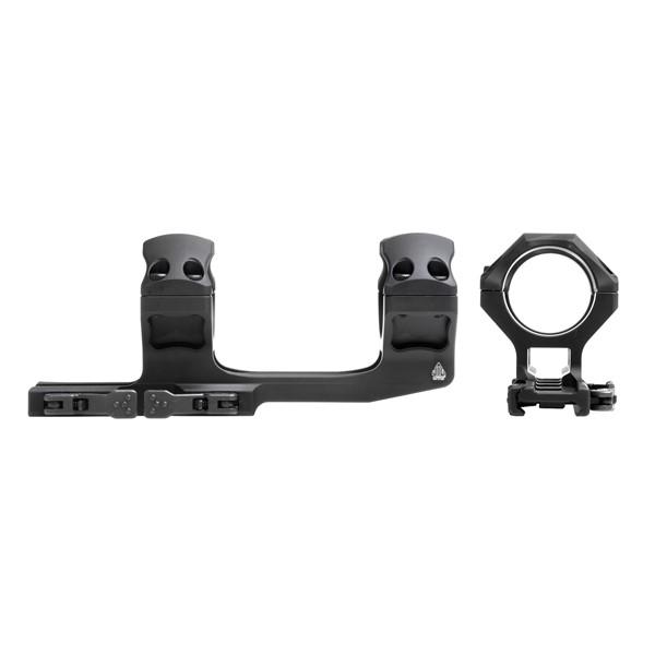 Leapers UTG ACCU-SYNC QR Cantilever Mount 34mm X-High w 70mm Offset - Matte Black Picture of Leapers Inc. UTG ACCU-SYNC QR Cantilever Mount 34mm X-High Pro. 70mm Offset