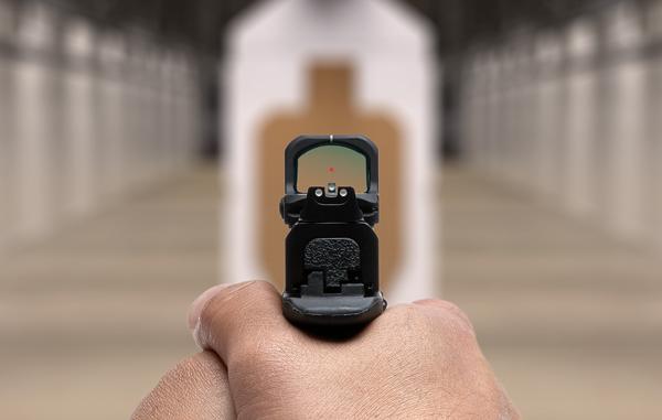Leapers UTG OP3 Micro Red Single Dot 4.0 MOA for RMR Footprint Picture of Leapers Inc. UTG OP3 Micro Red 4.0 MOA Single Dot for RMR Footprint