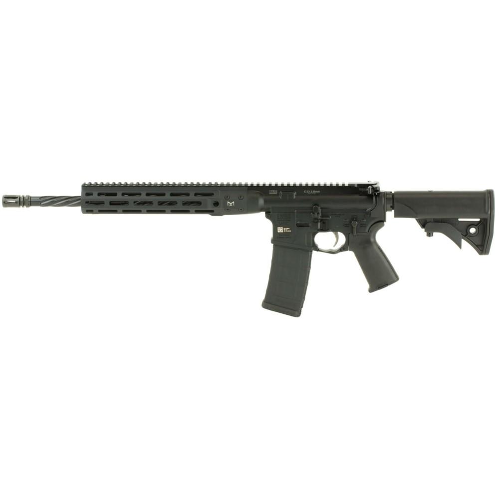 LWRC IC DI Rifle 5.56mm 30rd Magazine 16" 1/2x28 Threaded Barrel Black Picture of Lwrc International LWRC IC DI M-LOK DIRECT IMPINGEMENT 5.56MM 16" BLACK
