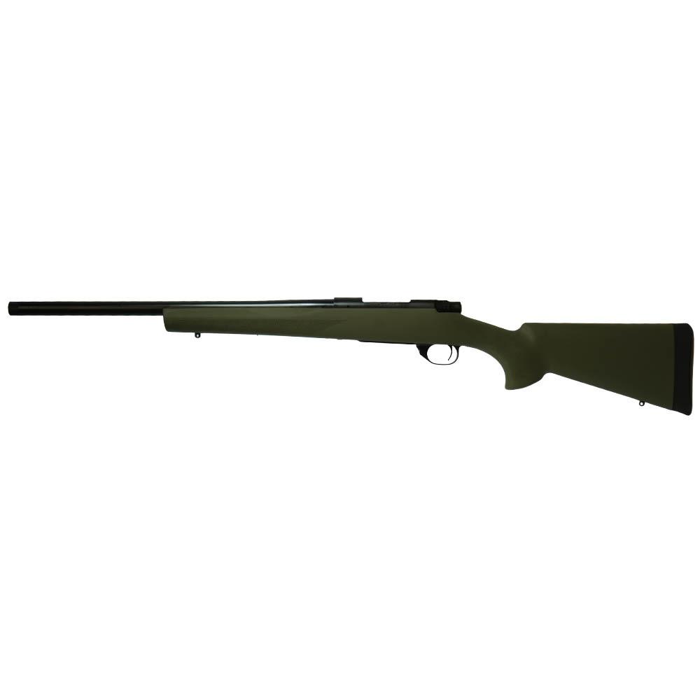 Howa M1500 Rifle .308 Win 5rd Magazine 20" Threaded Barrel Green Picture of Legacy Sports International M1500 308 WIN 20 BL HB 5/8in -24 T/C HOGUE GRN STK"