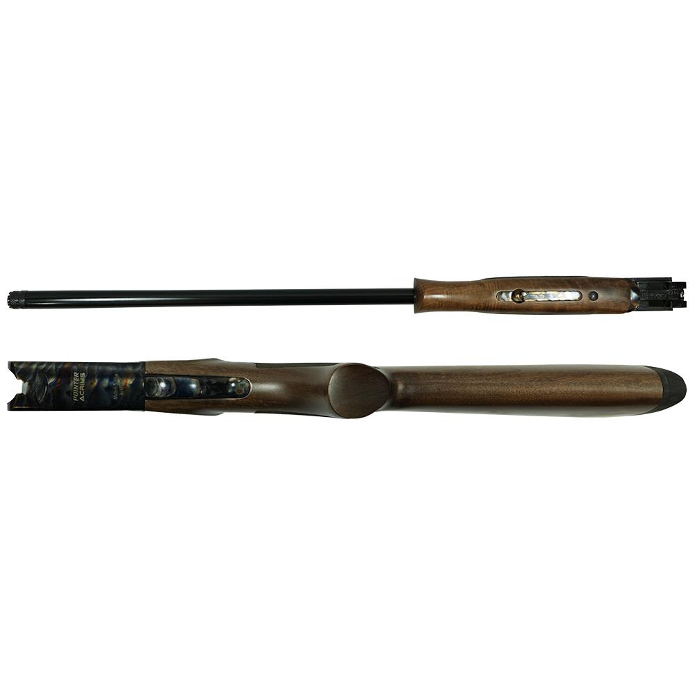 Pointer Over Under Shotgun 20 ga 3" Chamber 2rd Capacity 28" Barrel Black Picture of Legacy Sports International Pointer O/U 20ga 28in Case Colored