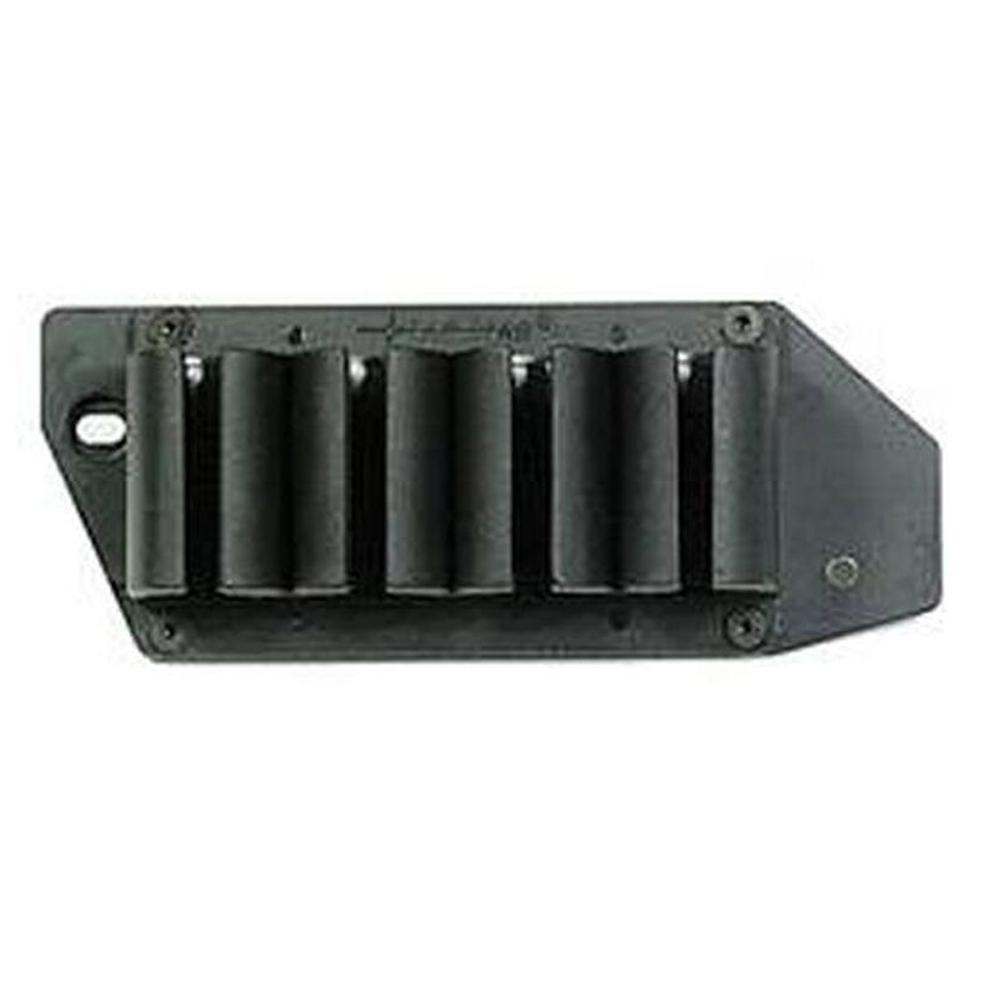 TacStar SideSaddle Shotshell Carrier - 20 ga Rem .870 .1100 & .11-.87 Picture of Pachmayr Ltd Tacstar SIDE SADDLE POLYMER 20GA REM 870-1100-1187 4-Shot
