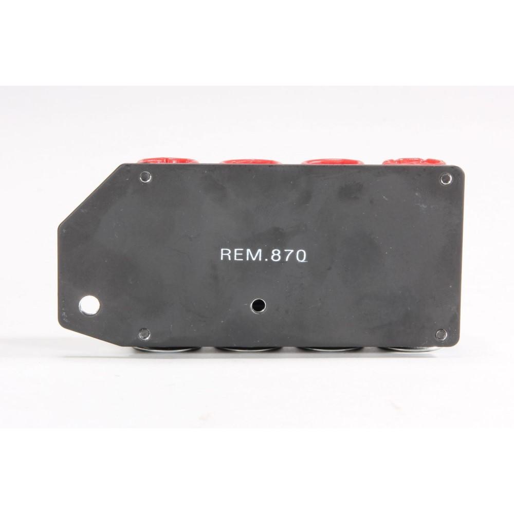 TacStar 4-Shot SideSaddle Shotshell Carrier for 12 ga Rem 870 Picture of Pachmayr Ltd Tacstar SIDE SADDLE POLYMER 12GA "SHORT" REM 870