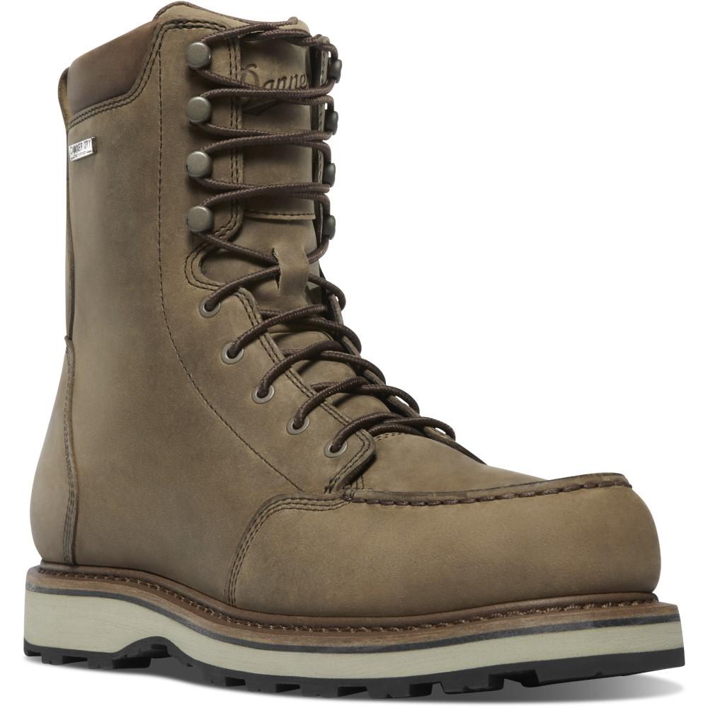 Danner Cedar River Moc Toe Hunter 8" Boots Timberwolf Size 9
