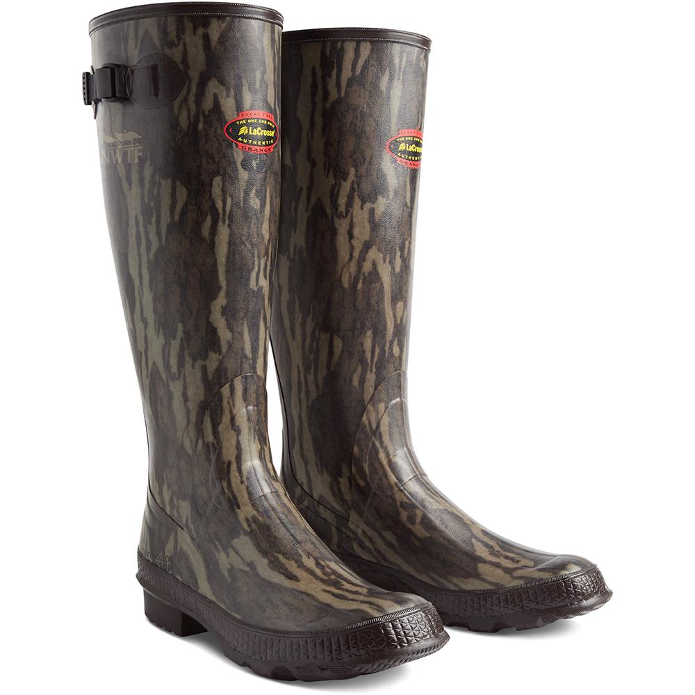 LaCrosse Grange NWTF 18" Hunting Boot - Mossy Oak Original Bottomland Size 8 Picture of Lacrosse Footwear Inc. LaCrosse Grange 18 NWTF Mossy Oak Original Bottomland Size 8