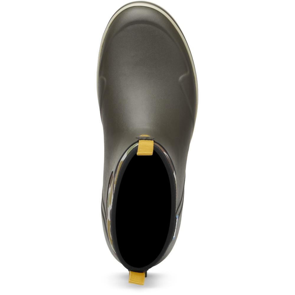 LaCrosse Mens Alpha Deck Boot 6" Olive/Camo Size 09 Picture of Lacrosse Footwear Inc. LaCrosse Mens Alpha Deck Boot 6" Black Olive/Camo Size 09