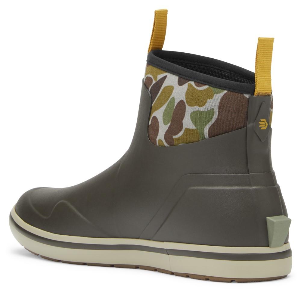 LaCrosse Mens Alpha Deck Boot 6" Olive/Camo Size 12 Picture of Lacrosse Footwear Inc. LaCrosse Mens Alpha Deck Boot 6" Black Olive/Camo Size 12