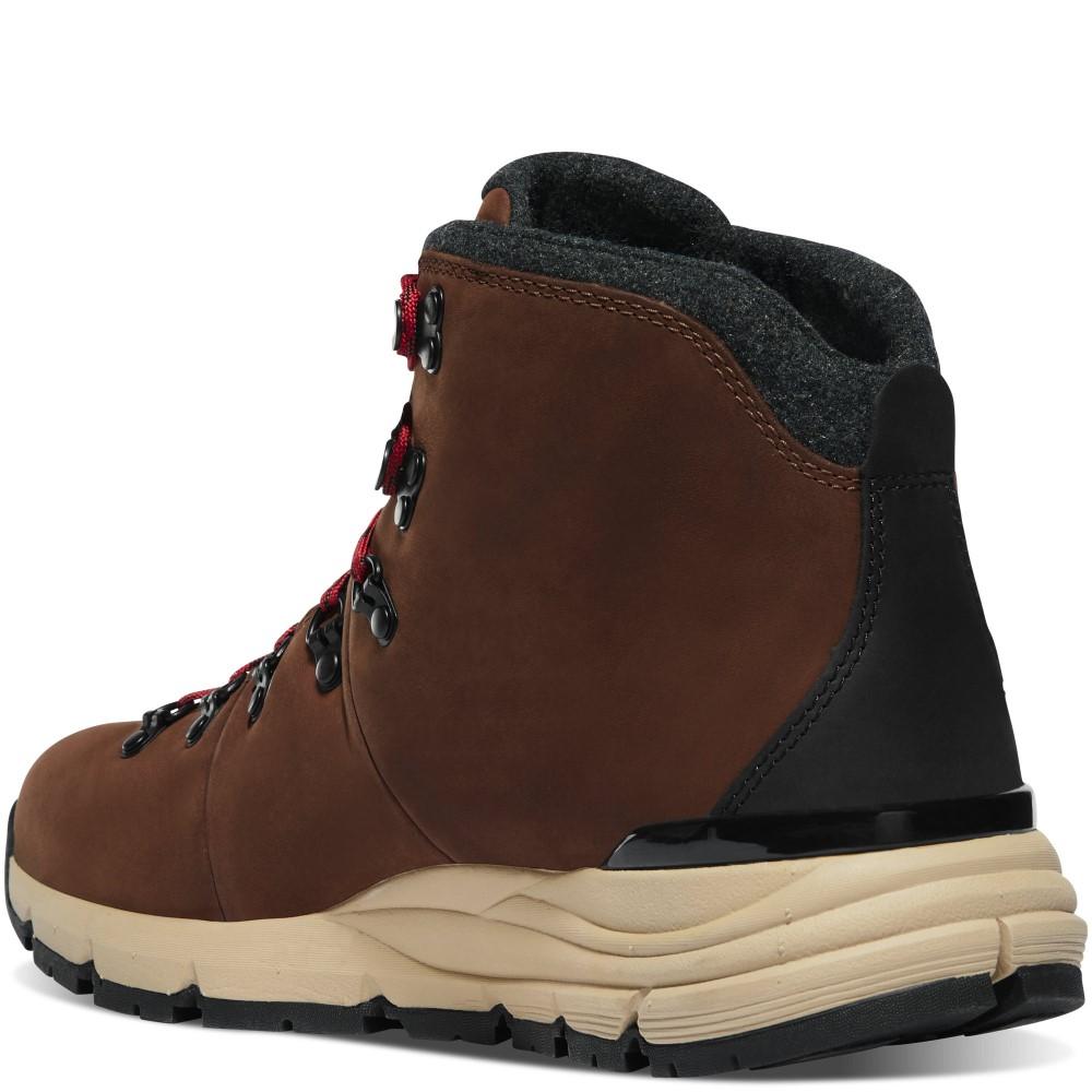 Danner Men's Mountain 600 Insulated Boot 4.5" Pinecone/Brick Red Size 8 Picture of Lacrosse Footwear Inc. LaCrosse/Danner Mountain 600 4.5" Pinecone/Brick Red 200G Mens Size 08