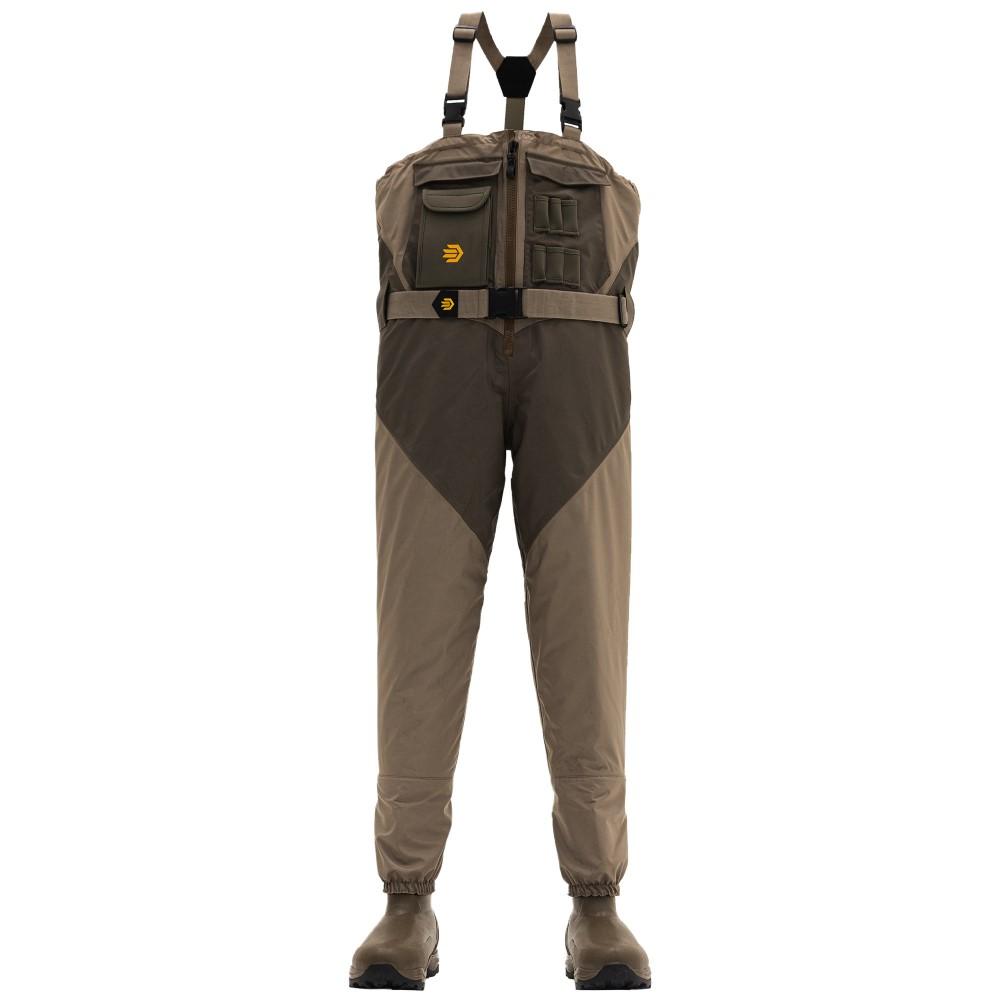 Lacrosse Alpha Agility Select Zip Waders Brown 1600G Size 9