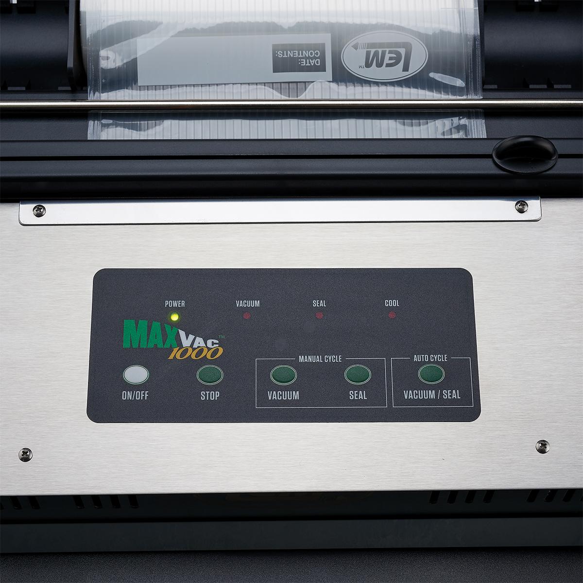 Picture of LEM Products LEM Products Maxvac 1000 Vacuum Sealer w/Bag Holder & Cutter