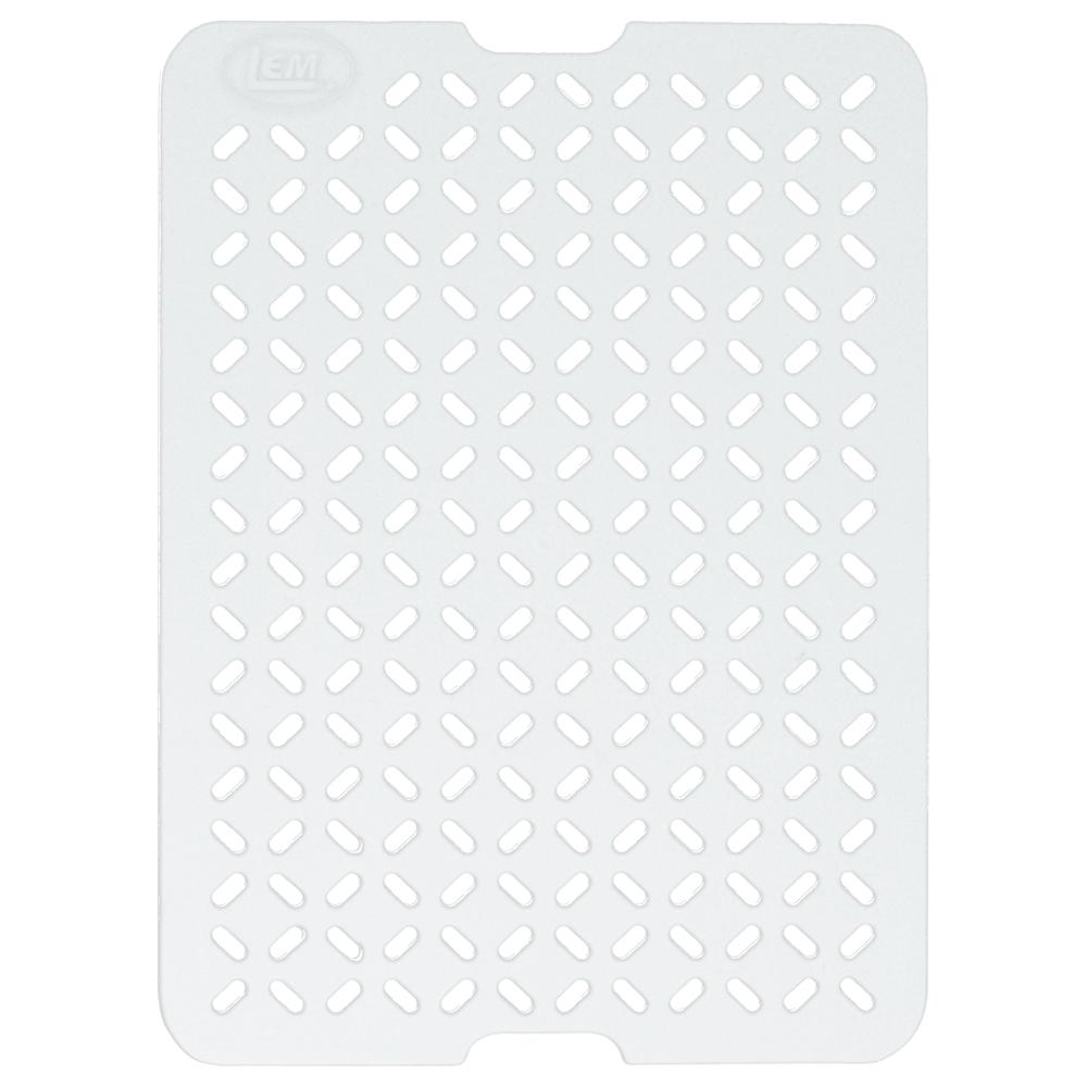 LEM Products Plastic Meat Lug Drain Tray - 17-3/8"x12-3/4"x3/4"