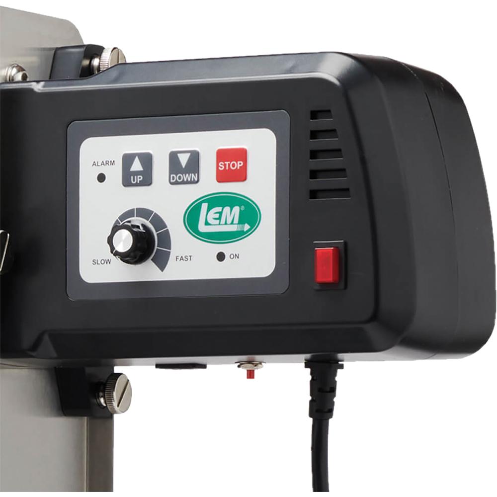 LEM Products Big Bite Motorized Sausage Stuffers - 30 lb. Picture of LEM Products LEM Products Big Bite 30lb w/Motor & 4 Stainless Steel Tubes